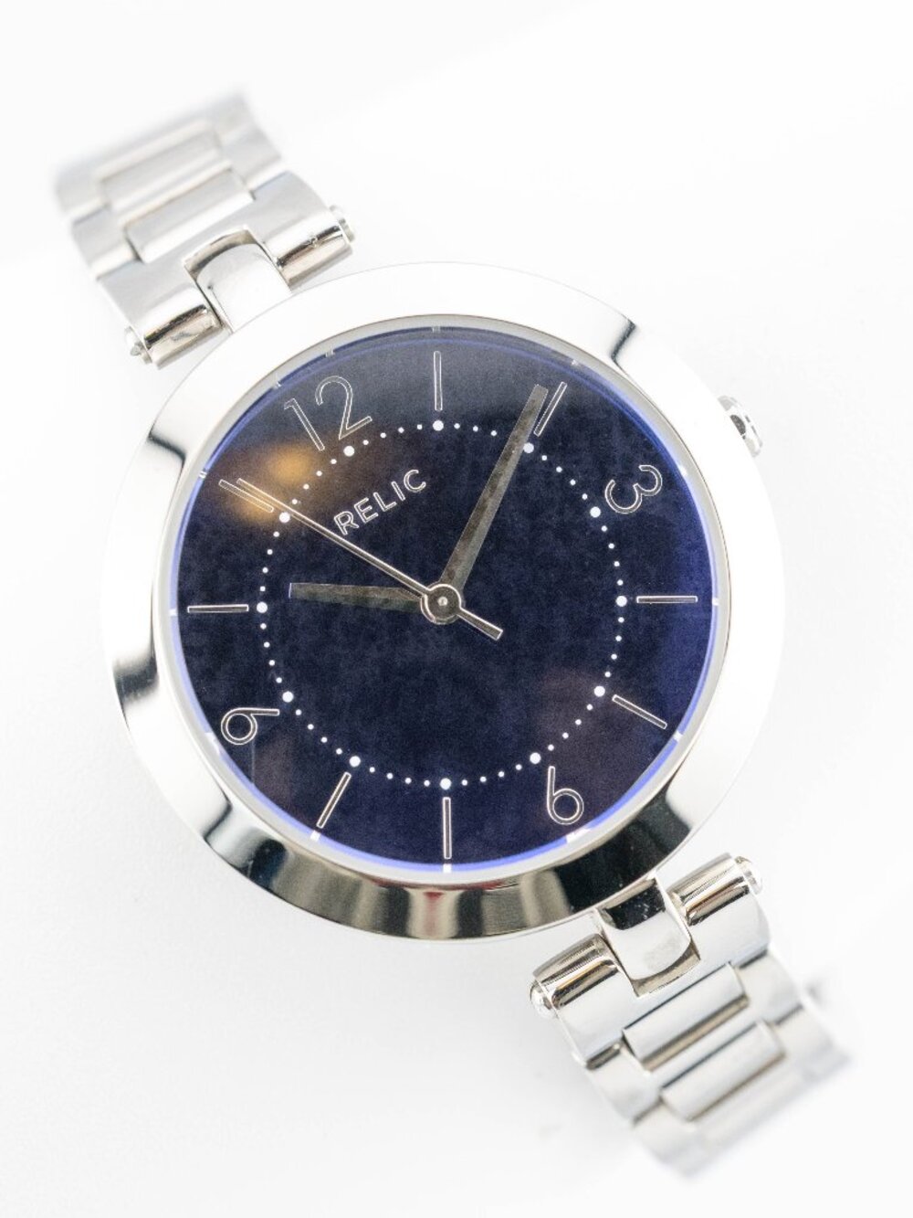 Relic ZR34228 Three-Hand Quartz Analog Women's Watch New Battery
